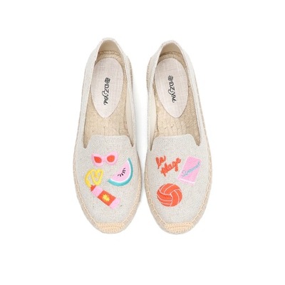 BUTY ESPADRYLE LNIANE LEN HAFTOWANE BOHO 40