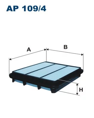 AP109/4 ФІЛЬТР ПОВІТРЯ