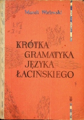 Krótka gramatyka języka łacińskiego