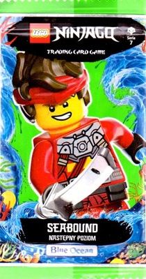 LEGO Ninjago Seabound Następny Poziom. Seria 7. Saszetka zawierająca 5 kart