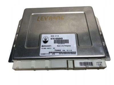 Блок керування підвіска maserati levante 670105849 фото №1