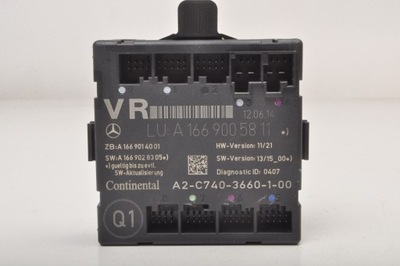 Mercedes klasa a w176 модуль дверь a1669005811 фото №1