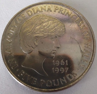 0213 - Wielka Brytania 5 funtów, 1999