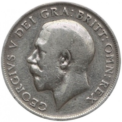 Wielka Brytania 1 szyling, 1915, srebro
