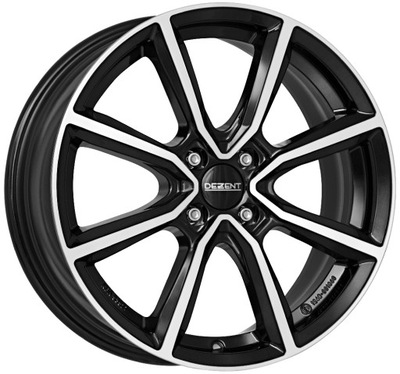 DEZENT TN DARK 15 4x100 ET40 RENAULT CLIO IV ECE 