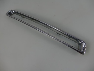 Volvo xc90 i lift рамка решітка бампера передній молдинг хром фото №1