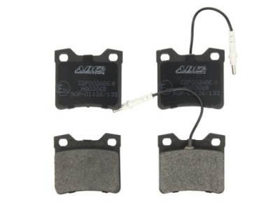 Abe c2p002abe набір гальмівних колодок гальмівних, гальма дискові фото №1