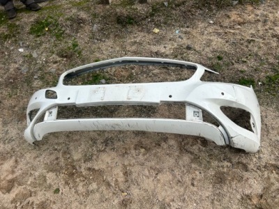 Mercedes w176 бампер передний фото №1