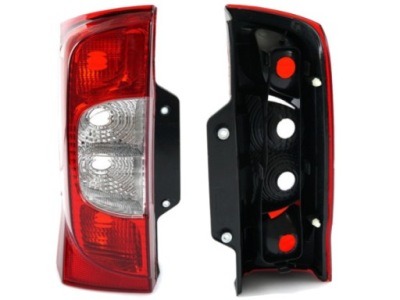 Лампа задняя левая крышки do fiat fiorino qubo 2007- фото №1