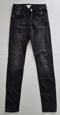 H&M 34 XS SPODNIE Skinny Jeans