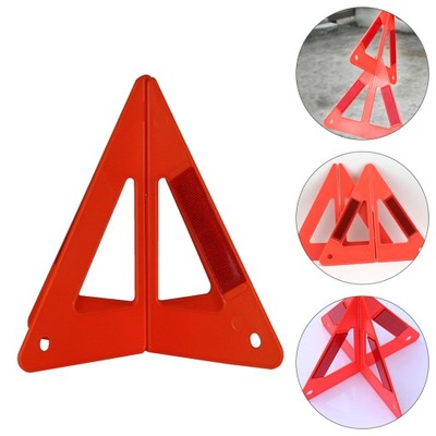 Tips Car Road Warn Triangle Reflective Safety Kit 