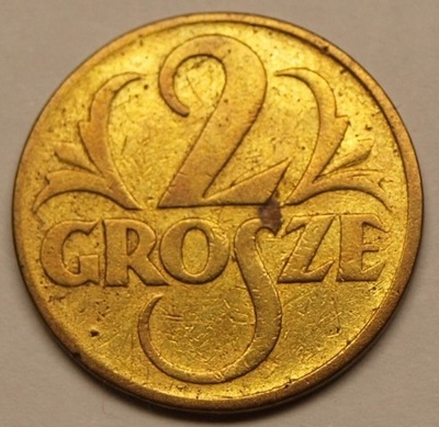 2 gr grosze 1923. Ładna moneta
