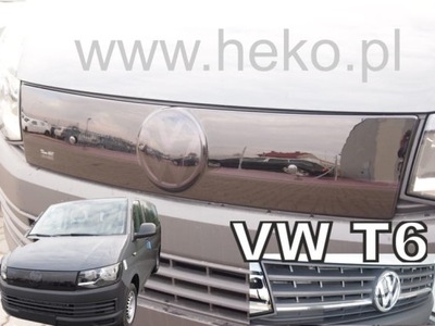 ЗАЩИТА ЗИМНЯЯ HEKO VW T6 CARAVELLE TRANSPORTER OD 2015 DO 2019 РЕШЕТКА РАДИАТОРА ЧЕРНЫЙ фото