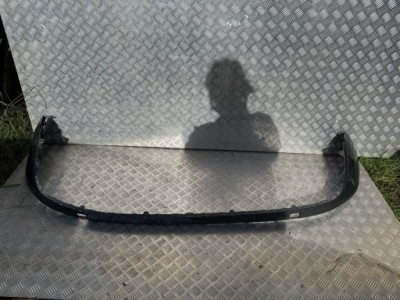 Vw touareg iii r-line 18- спойлер накладка диффузор бампера задний  760807568e фото №1