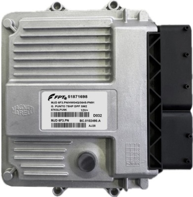 Блок керування fiat grande punto 51871698 mjd6f3.pn фото №1