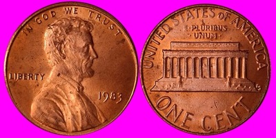 1 Cent USA 1983 stan 1 U 195