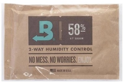 Boveda regulator wilgotności do suszu cbd 58% 67g