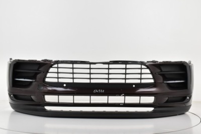 Porsche macan 95b рестайлінг  2018- бампер передній фото №1