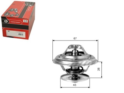 Термостат bmw volvo gates фото №1