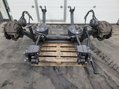 Комплектна oś передня балка подушка ступиця супорт scania r s ngs новий typ фото №1