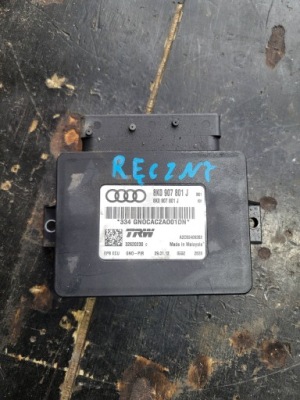 Audi a4 s4 b8 8k 2012 8k0 907 801 j модуль / блок керування гальма ручного фото №1