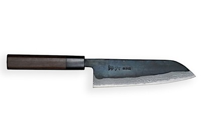Japoński nóż Santoku - Kiya Damascus Suminagashi