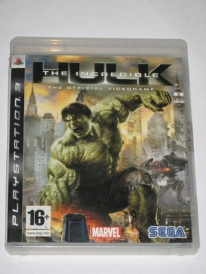 The Incredible Hulk PS3 ++BDB 3xA! Play Station 3!