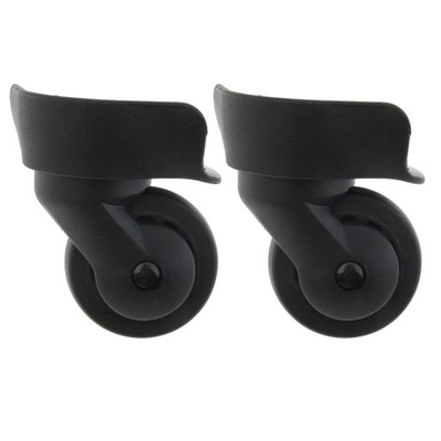 2x Spare Wheels for Luggage Case Repair Swivel Castors A65