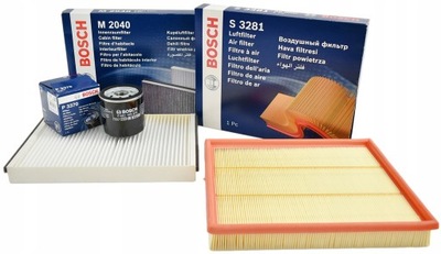 BOSCH SET FILTERS OPEL ASTRA III 1.6 1.8 2.0T  