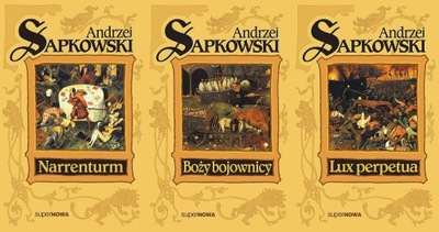 TRYLOGIA HUSYCKA TOMY 1-3 - ANDRZEJ SAPKOWSKI