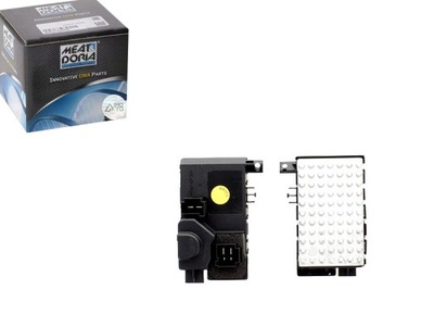 Резистор вентилятора обдув вентилятор mercedes s w221 2.2d-6.2 фото №1