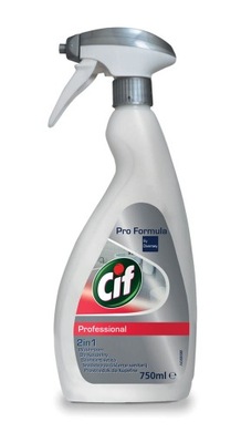 Cif Professional 2w1 środek do czyszczenia łazienek - 750 ml z rozpylaczem