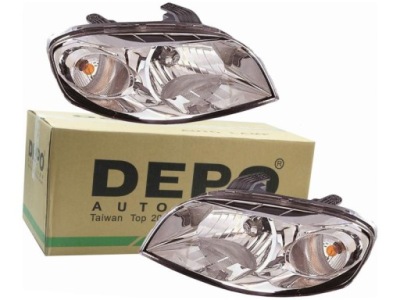 Лампи фари chevrolet aveo t250 t255 05-13 фото №1