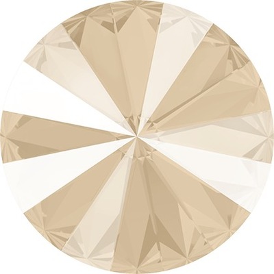 Swarovski 1122 MM 12 Rivoli Crystal Ivory Cream