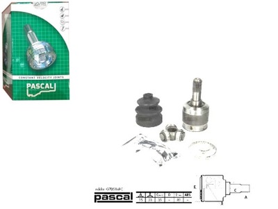 Шарнір привідний внутрішній hyundai coupe elantra фото №1