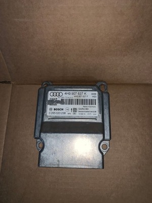 Audi a8 d4 модуль блок керування прискорення 4h0907637k фото №1