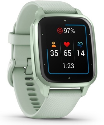 Smartwatch GARMIN Venu SQ 2 GPS Miętowy