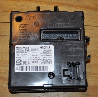 Renault clio v модуль блок керування 285900750r фото №1