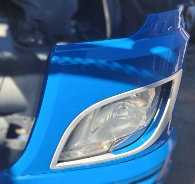 Накладка фара панель фари захист лампи daf xf 106 euro 6 лівий фото №1