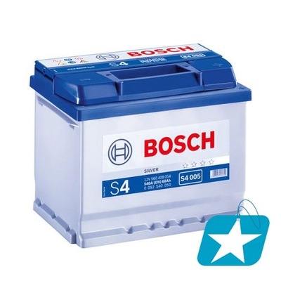 BOSCH S4 60AH 540A 005 P+ АККУМУЛЯТОР