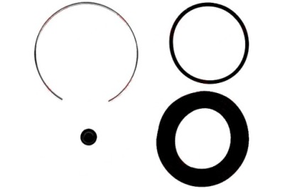 Набір ремонтний супорт гальмівний перед l/p toyota prius 1.5h фото №1