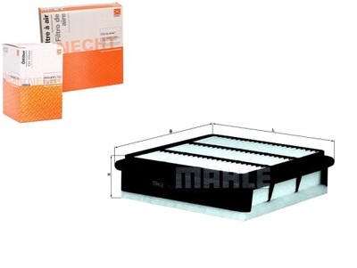 FILTRO AIRE FIAT FULLBACK MITSUBISHI 200 / TRI  