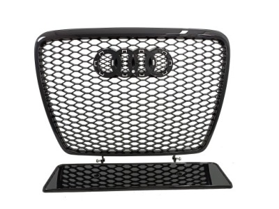 Решітка радіатора решітка радіатора audi a6 s6 c6 2004r-2011r зразок rs6 plaster стільники фото №1