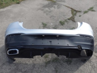 Бампер задняя mercedes w167 amg gle coupe 2018- фото №1