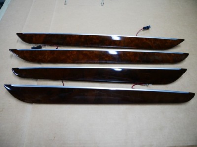 Vw passat cc b7 декоры дверь dekor молдинг drewno led ambiente 3c8868824 фото №1
