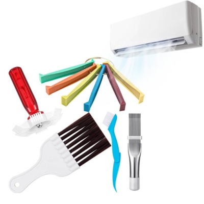 ZESTAW SZCZOTEK GRZEBIENI DO CZYSZCZENIA KLIMATYZACJI