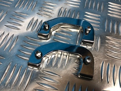 Mercedes w116 защита замка дверь хром заглушка фото №1