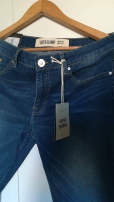 Spodnie męskie jeansowe rurki New Look