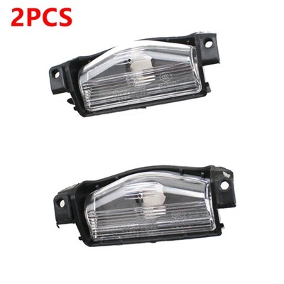 2PCS PARA MAZDA 3 2 2009-2013 REAR BUMPER FAROS HOUSING COVER LICENSE ~10002  