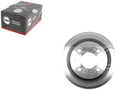 Тормозные барабаны тормозные fiat siena 97-06 a.b.s. фото №1